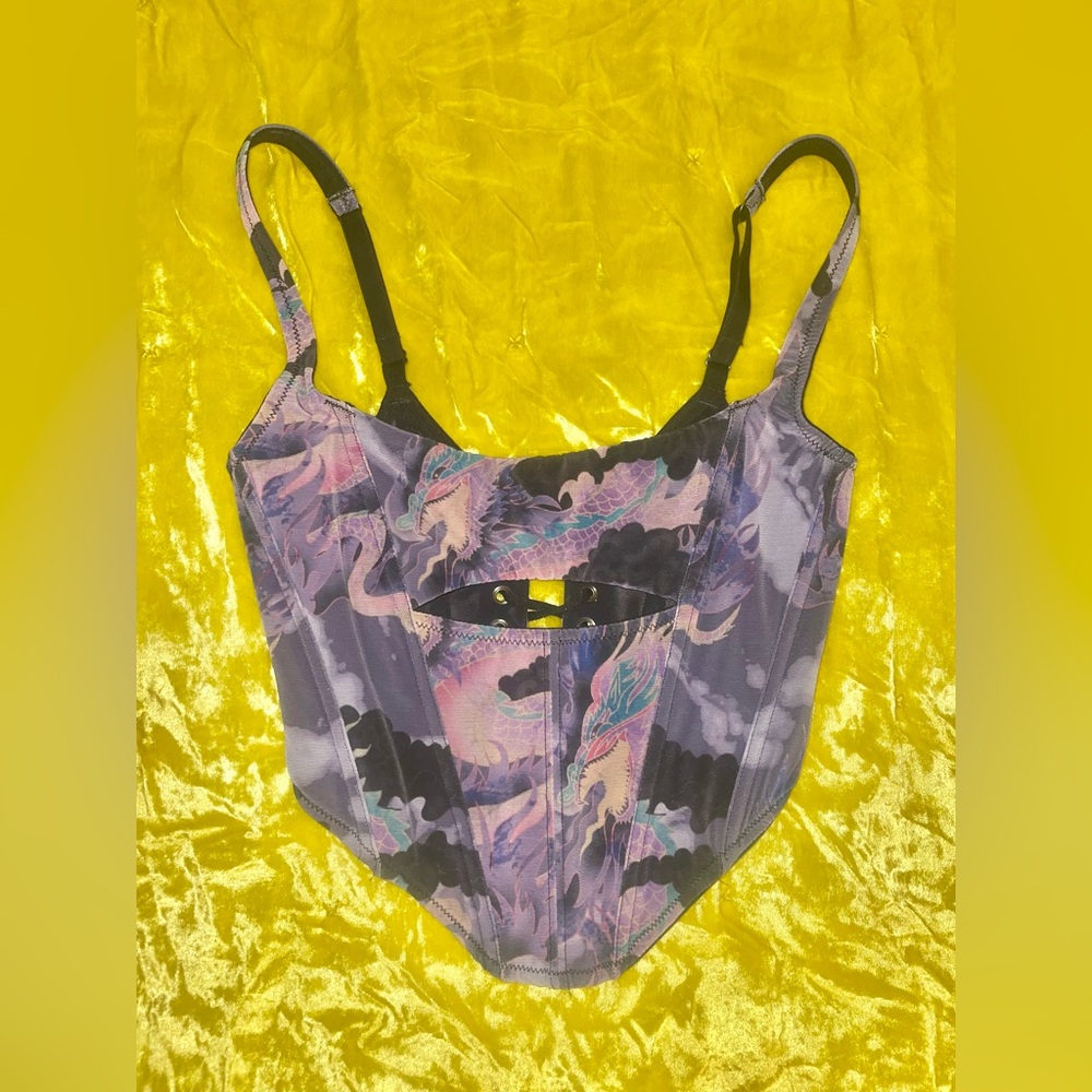 Out From Under Corset Top S